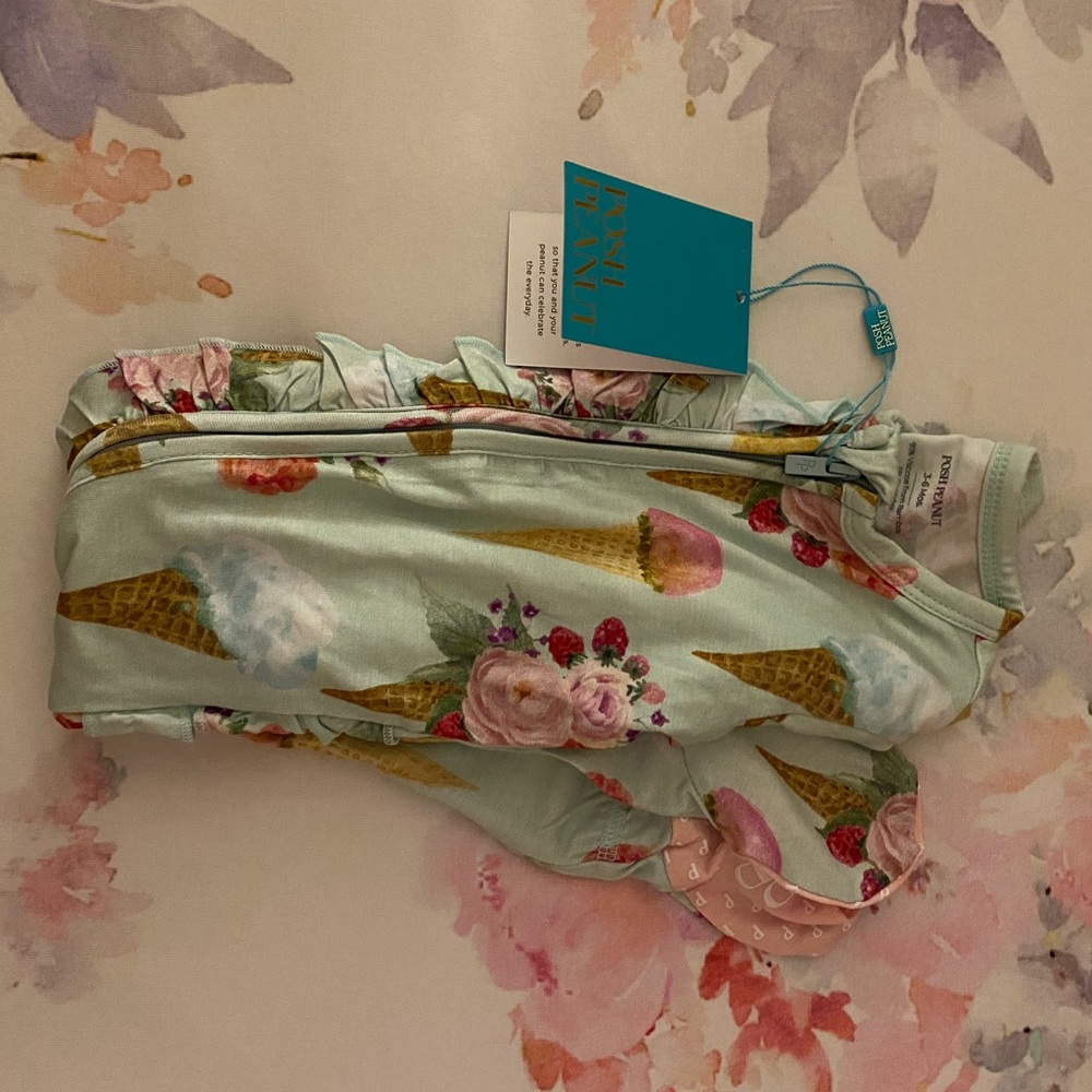 Posh Peanut Sophia Footie 3-6